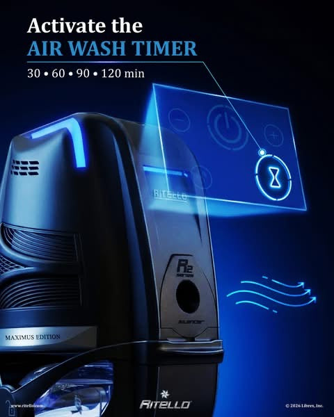 Set it. Let it air wash.